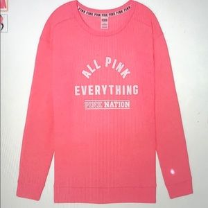 Brand new Victoria secret pink crew neck